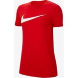 Nike CW6967-657 Dri-Fit Park Kadın T-Shirt - Kırmızı
