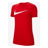 Nike CW6967-657 Kırmızı-Beyaz Üniversite Kadın Takım Kulübü T-Shirt