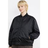 Nike Destroyer Woven Syntehic Fill Oversize Womens Jacket Sentetik Dolgulu Oversize Çıtçıtlı Kadın Ceket Siyah