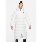 Nike DH4081-100 W Nsw Tf Cıty Hd Parka - Beyaz - L