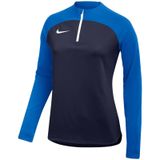 Nike DH9246-451 Academy Pro Dri Fit Half Zip Lacivert Dik Yaka Kadın Sweatshirt