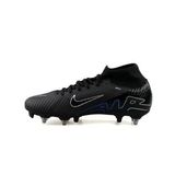 Nike DJ5628-040 Siyah Mercurial Zoom Superfly 9 Acad Sg-Pro Ac Erkek Islak Yumuşak Çim Zemin Kramponu
