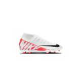 Nike DJ5961-600 Beyaz Mercurial Superfly 9 Club Fg Mg Erkek Çoklu Çim Zemin Kramponu