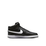 Nike DN3577-001 NIKE COURT VISION MID NN Siyah - Gri - Gümüş Deri Erkek Günlük Spor Ayakkabı