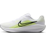 Nike Downshifter 13 erkek koşu ayakkabısı, Beyaz Siyah Lt Limon Twist Volt, 42.5 EU