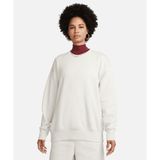 Nike DQ5733-104 Sportswear Phoenix Fleece Oversized Crew-Neck Beyaz Kadın Sweatshirt
