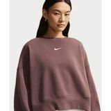 Nike DQ5761-502 Bordo Sportswear Phoenix Fleece Over-Oversized Crew-Neck Sweatshirt Kadın Sweatshirt