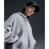Nike DQ5858-063 Sportswear Phoenix Fleece Over-Oversized Pullover Hoodie Gri Kadın Sweatshirt