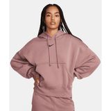 Nike DQ5858-208 Sportswear Phoenix Fleece Over-Oversized Pullover Hoodie Pembe Kadın Sweatshirt