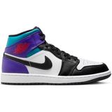 Nike DQ8426-154 Air Jordan 1 Mid Siyah Erkek Sneaker Ayakkabı