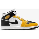 Nike DQ8426-701 Air Jordan 1 Mid Erkek Günlük Spor Ayakkabı - Sarı