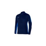 Nike DR1352-451 Dri Fit Academy Lacivert Dik Yaka Uzun Kol Erkek T-Shirt