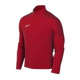 Nike DR1352-657 Dri Fit Academy Bordo Dik Yaka Uzun Kol Erkek T-Shirt