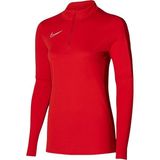 Nike DR1354 Kadın Eşofman Üstü Kırmızı Nefes Alabilir Kumaş ile Günlük Kullanım İçin Tasarlandı - XS