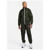 Nike DR3337-355 M CLUB LND WVN TRK SUIT Yeşil Erkek Yuvarlak Yaka Eşofman Takımı