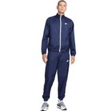 Nike DR3337-410 M NK CLUB LND WVN TRK SUIT Ceket Erkek MIDNIGHT NAVY/WHITE Beden S