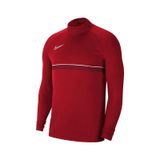 Nike Dri Fit Academy Half Zip Erkek Kırmızı Dik Yaka Sweatshirt Kırmızı