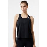Nike Dri Fit Adv Aeroswift Singlet Womens Tank Kadın Reflektörlü Koşu Antreman Atleti Siyah - XS