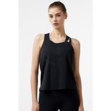 Nike Dri Fit ADV Aeroswift Singlet Womens Tank Kadın Reflektörlü Koşu Antreman Atleti Siyah