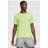 Nike Dri Fit Adv Techknit Ultra Short Sleeve Running Top Erkek Koşu Tişörtü Sarı - M