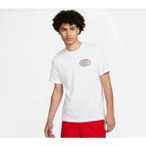 Nike Dri-Fit Beyaz Erkek T-Shirt FD0126-100 - M