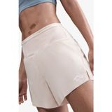 Nike Dri-Fit Brief-Lined Trail Running Short Fermuar Cepli Reflektörlü Slip Astarlı Kadın Koşu Şortu Krem