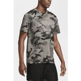 Nike Dri Fit Camo Training Mens T-shirt Kamuflaj Desenli Erkek Tişört Bej