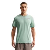 Nike Dri-Fit Crew Solid Erkek Yeşil Antrenman T-Shirt AR6029-008