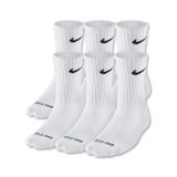Nike Dri-fit Cushioned Crew Orta Boy Erkek Çorap Siyah/beyaz Sx4 Beyaz