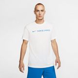 Nike Dri-Fıt Erkek Beyaz Kısakol Tişört - M