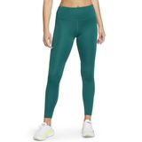 Nike Dri Fit Fast Mid Rise 7/8 Tight Hbr Kadın Toparlayıcı 3 Cebli Koşu Antrenman Taytı Yeşil