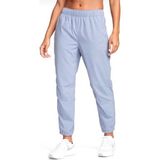 Nike Dri-Fıt Fast Normal Belli 7/8 Kadın Mavi Koşu Eşofman Altı - XS