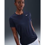 Nike Dri-FIT Kadın Klasik Fit Tişört - Lacivert DX0687-410