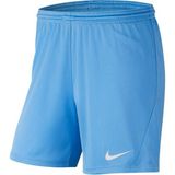 Nike Dri-FIT Kadın Şort Mavi Renkli Hafif Kumaş ve Esnek Bel Bandı ile Modern Tasarım - Açık Mavi