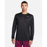 Nike Dri-Fıt Legend DX0993-010 Erkek Uzun Kollu Tişört - Siyah - XL