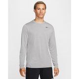 Nike Dri-Fıt Legend DX0993-063 Erkek Uzun Kollu Tişört - Tumbled Grey - XL - Gri