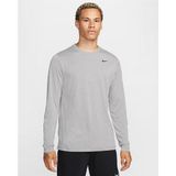 Nike Dri-FIT Legend DX0993-063 Erkek Uzun Kollu Tişört - Tumbled Grey
