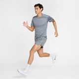 Nike Dri-Fit Miler Erkek Gri Koşu ve Antrenman Tişörtü | FZ4782-065 - S