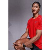 Nike Dri Fit Miler Red Ss Top Erkek Koşu Tişört Kırmızı