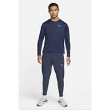 Nike Dri-Fıt Miler Run Division Men's Flash Long-Sleeve Running DQ6493-410 Top - Midnight Navy Erkek Uzun Kollu Tişört - Lacivert