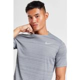 Nike Dri-Fit Miller Standart Kesim Gri Erkek Spor Tişört
