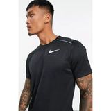 Nike Dri-Fit Miller Standart Kesim Siyah Erkek Spor Tişört - XL