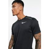 Nike Dri-Fit Miller Standart Kesim Siyah Erkek Spor Tişört