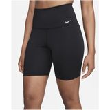 Nike Dri-Fıt One Yüksek Belli 18 cm Kadın Bisiklet Şortu, Kadın Siyah Şort Tayt
