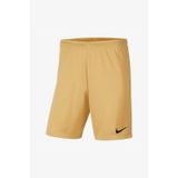 Nike Dri Fit Park 3 Football Shorts Cepsiz Futbol Maç Antrenman Şortu Hardal