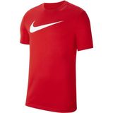 Nike Dri-Fit Park Erkek T-Shirt Rahat Kesim ile Günlük Kullanım için Şık Tasarım Kırmızı - 2XL