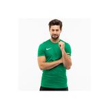 Nike Dri-Fit Park VII Erkek Yeşil Yuvarlak Yaka Tişört