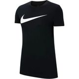 Nike Dri-Fit PARK20 Kadın Siyah Futbol Tişört Nefes Alabilir Kumaş ve Düz Kesim Özellikleriyle CW6967-010