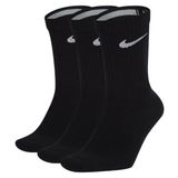 Nike Dri Fit Performance Lightweight Crew 3pair Erkek Anrenman Çorap Siyah 3'lü