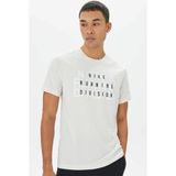 Nike Dri Fit Running Division Men's Tee Erkek Koşu Antrenman Tişörtü Beyaz - XL